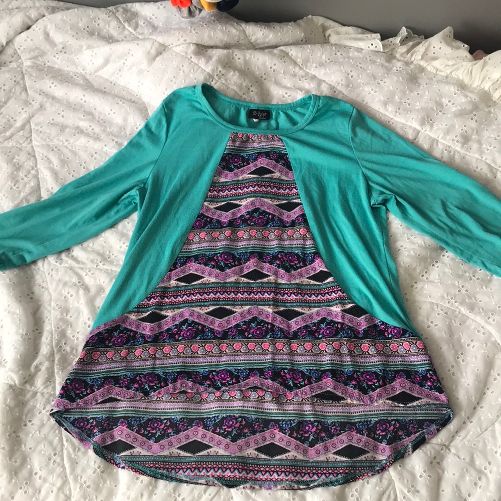 3/4 sleeve length shirt